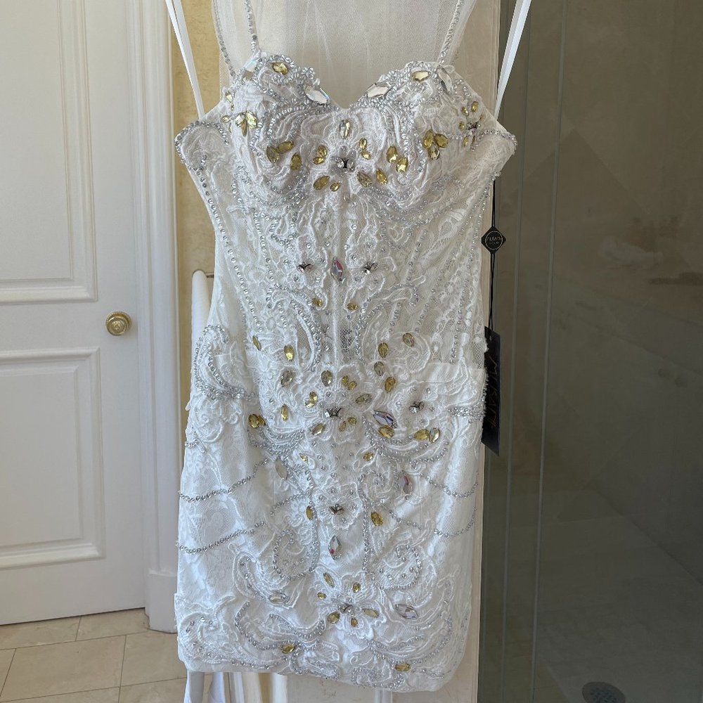 Musani White Couture Dress